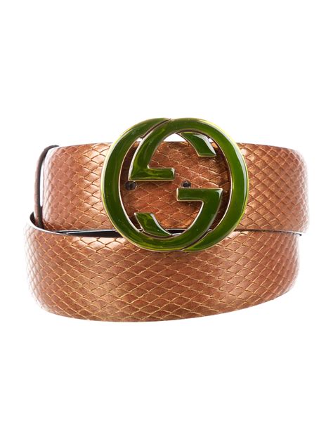 gucci woman small belts|Gucci snake belt women.